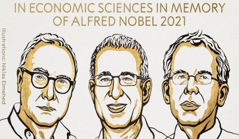 David Card, Joshua Angrist y Guido Imbens ganan Premio Nobel de Economía 2021
