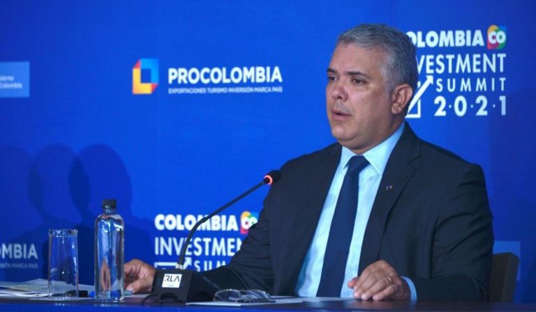Presidente Duque detalla plan para atraer inversión extranjera a Colombia
