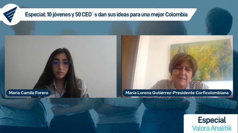 María Lorena Gutiérrez  – Presidente Corficolombiana  y su posición frente a la innovación