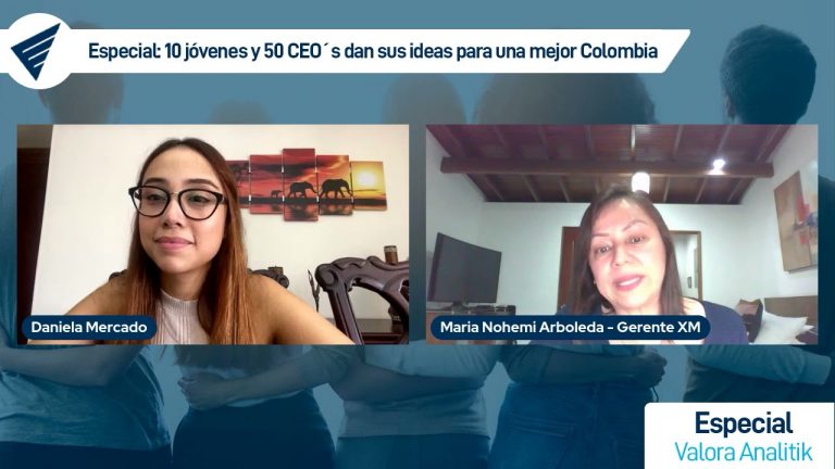 María Nohemi Arboleda – Gerente General XM y  sus ideas de optimismo para Colombia