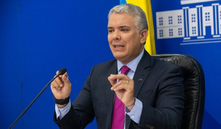 Presidente Duque espera crecimiento del 5 % en Colombia durante 2022