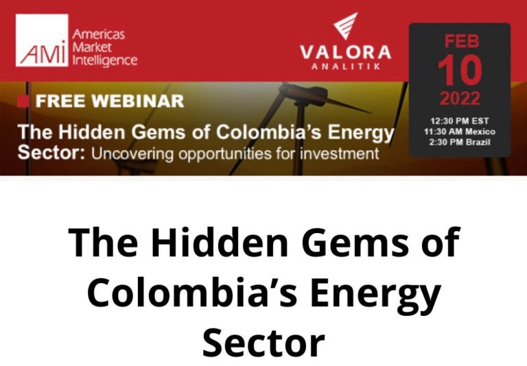 Valora Analitik se alía con Bolsa de Toronto y AMI para promover mercado de energía en Colombia