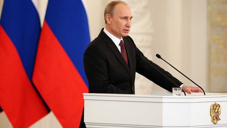 Putin afirmó que no quiere una guerra con Ucrania; está dispuesto a negociar