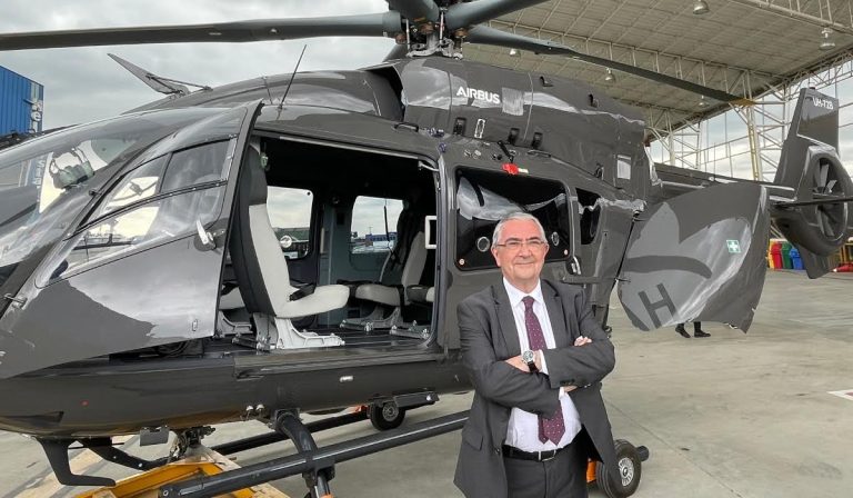 Airbus presenta helicóptero H145 en Colombia; busca contratar con autoridades y empresas