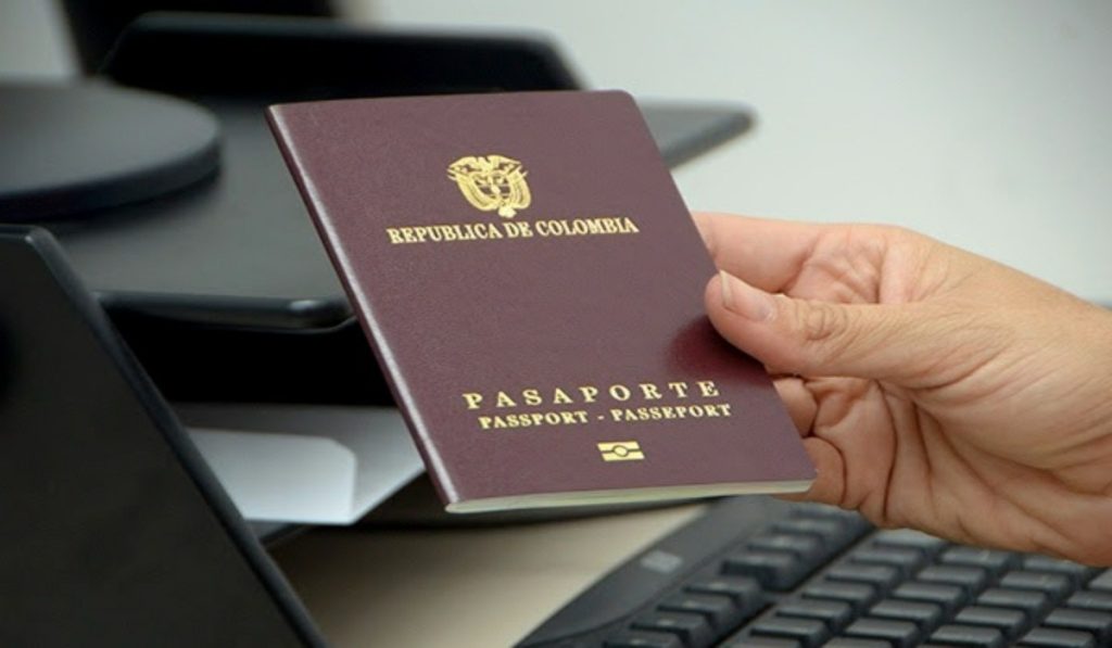 Pasaporte exento de Colombia