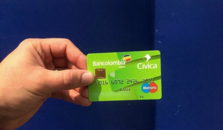 Tarjeta Cívica del Metro de Medellín ya activa saldo con app Bancolombia a la mano