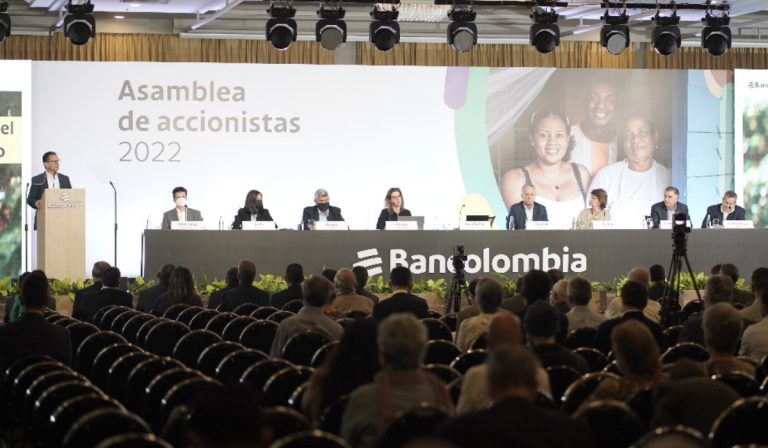Asamblea de Bancolombia aprobó histórico dividendo para 2022