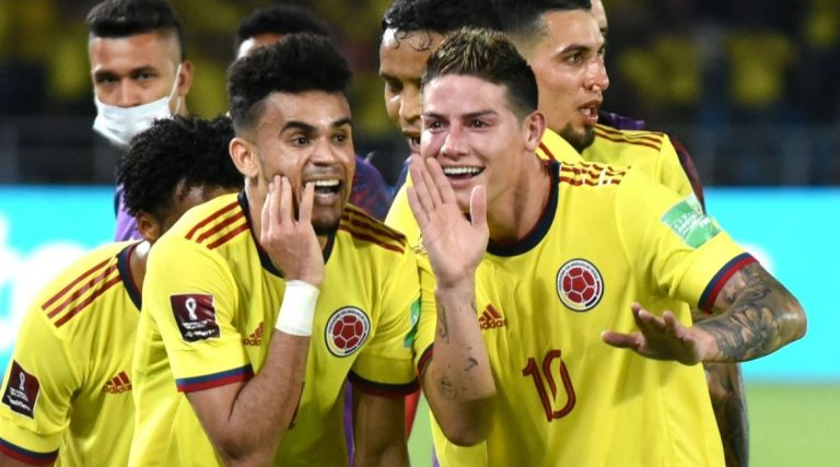 Estas son las cuentas de la Selección Colombia para ir a Qatar 2022