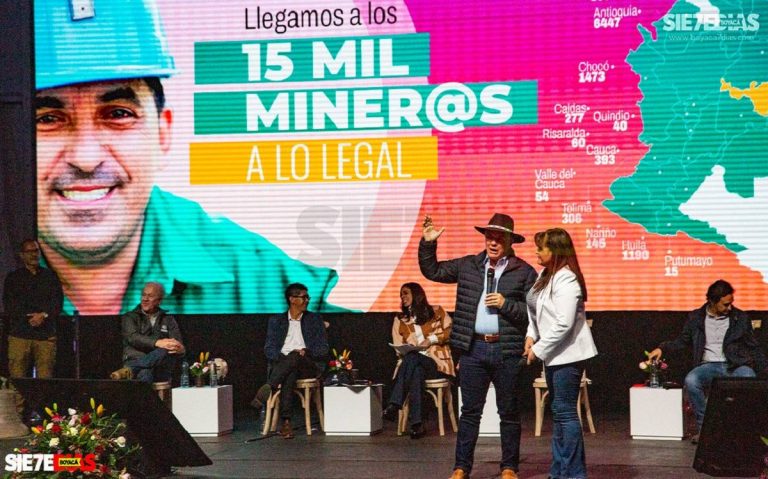 Colombia llegó a los 15 mil mineros formalizados