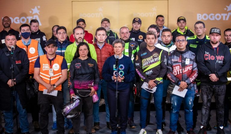 Restricción a parrillero en moto en Bogotá aplicará solo a hombres