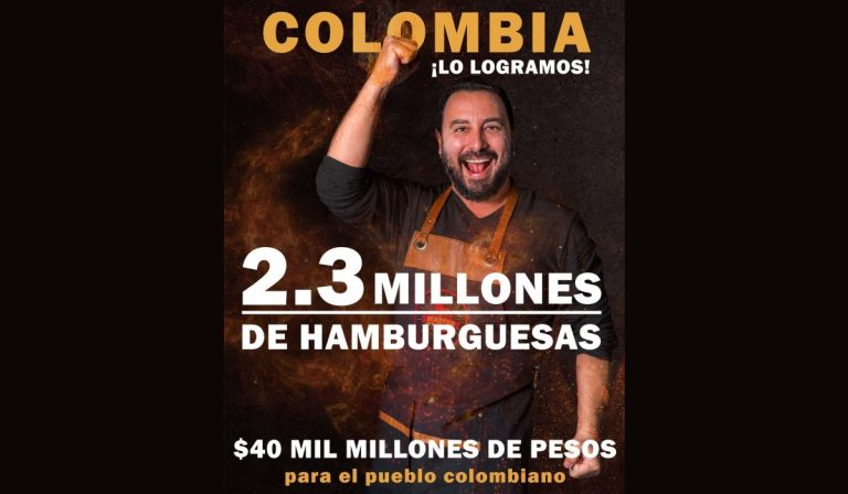 Burger Master vendió 2.368.069 hamburguesas en Colombia