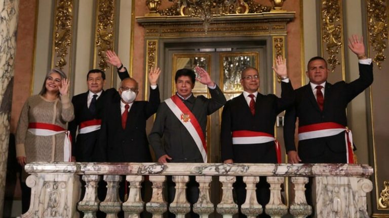 Quinto cambio de ministros en el Gobierno de Pedro Castillo (Perú)