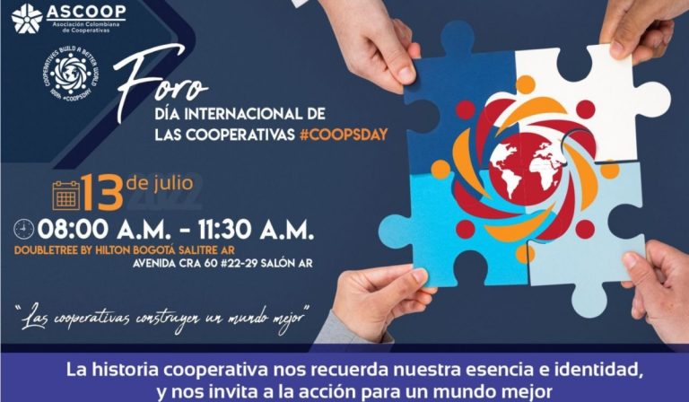 La Asociación Colombiana de Cooperativas se une a la celebración del Día Mundial del Cooperativismo en el #CoopsDay