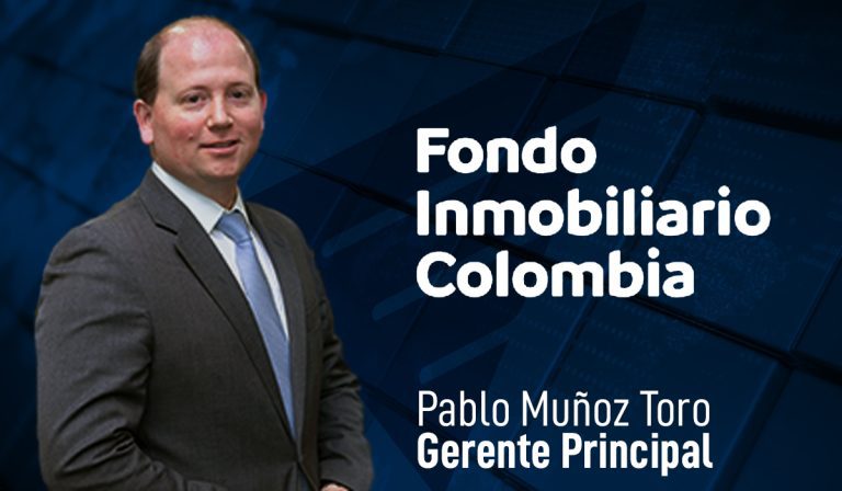 Pablo Muñoz Toro, nuevo gerente del Fondo Inmobiliario Colombia