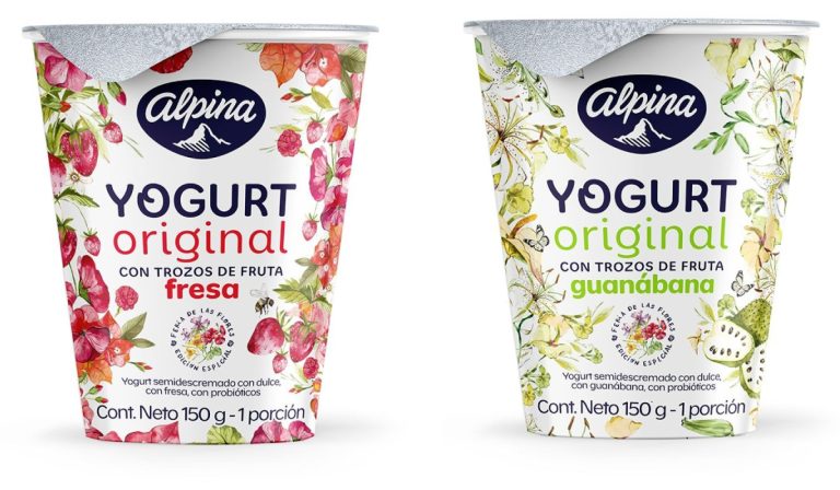 Yogurt Alpina lanza edición especial en homenaje a la Feria de las Flores