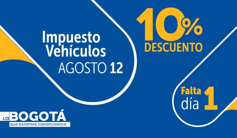 Impuesto vehículos en Bogotá: la sanción si no paga a tiempo