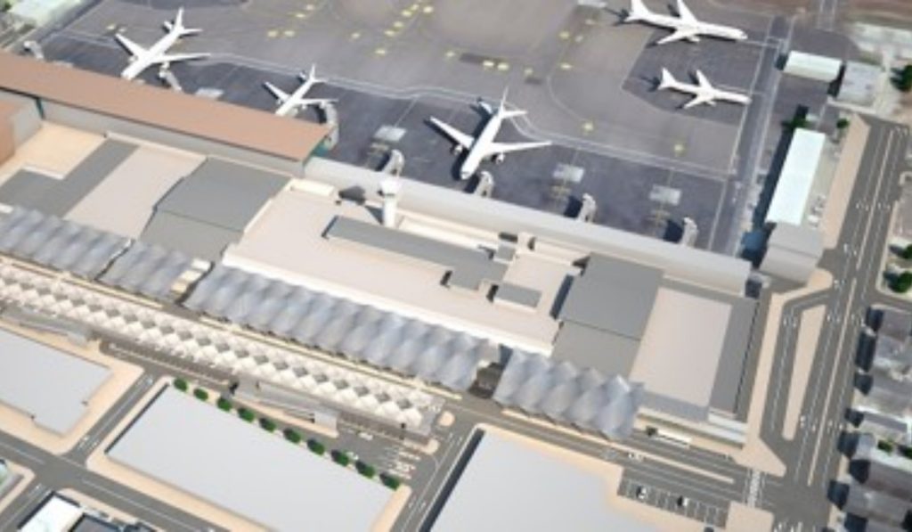 Render nuevo aeropuerto Cartagena