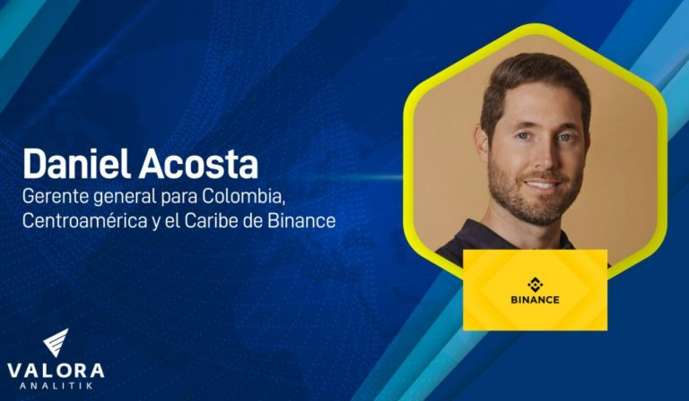 Daniel Acosta, nombrado gerente general para Colombia, Centroamérica y el Caribe de Binance