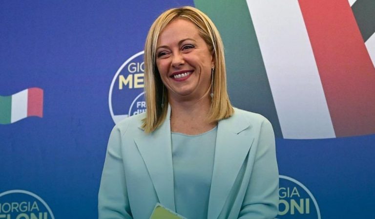 Giorgia Meloni fue nombrada como primera ministra de Italia