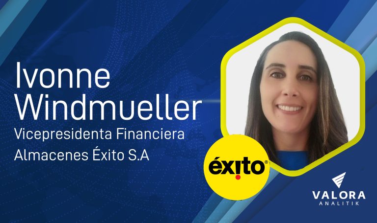 Ivonne Windmueller es la nueva vicepresidenta financiera de Grupo Éxito