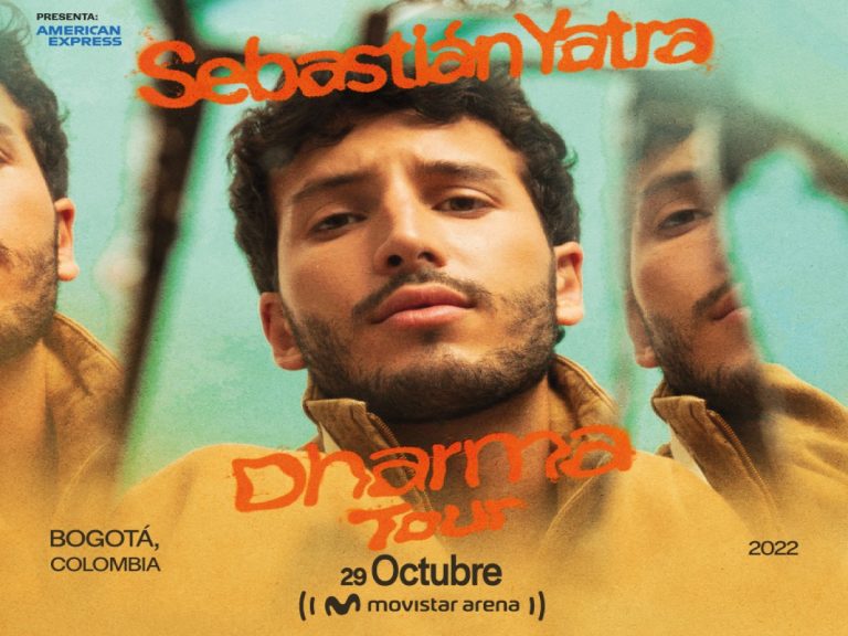 Sebastián Yatra abre segunda fecha de concierto en Bogotá este 29 de octubre