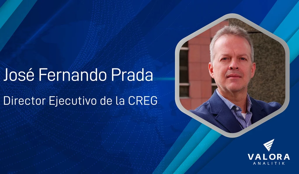 José Fernando Prada, director Ejecutivo de la CREG