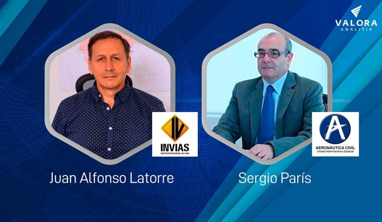 Juan Alfonso Latorre y Sergio París suenan para directores de Invías y Aerocivil