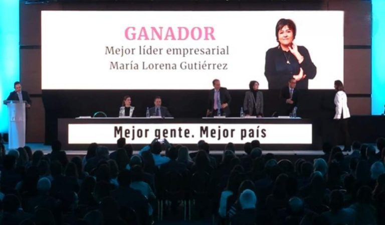 María Lorena Gutiérrez, presidente de Corficolombiana, reconocida como mejor líder empresarial