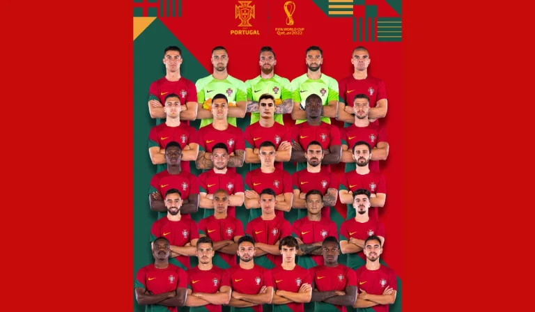 Portugal confirma los 26 seleccionados para Qatar 2022