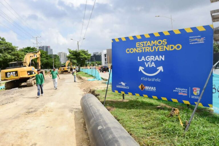 Nuevo cierre en la calzada norte de la Gran Vía: comunica a Barranquilla con Puerto Colombia