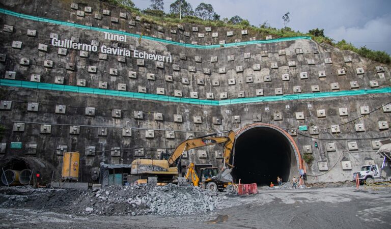 En primer trimestre de 2023, Túnel Guillermo Gaviria Echeverri logrará un nuevo hito histórico para su construcción