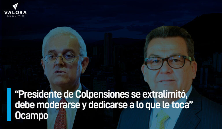 Valora Live: ministro Ocampo critica pronunciamientos de Jaime Dussán, presidente de Colpensiones