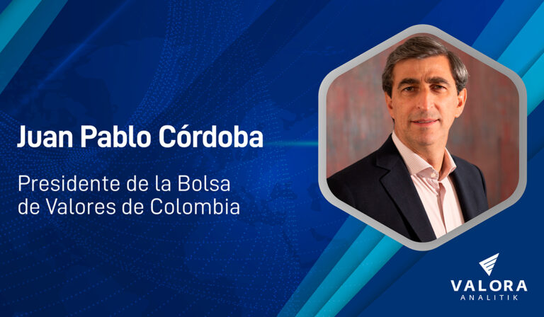 Proponen a Juan Pablo Córdoba como presidente de holding de bolsas de Colombia, Chile y Perú