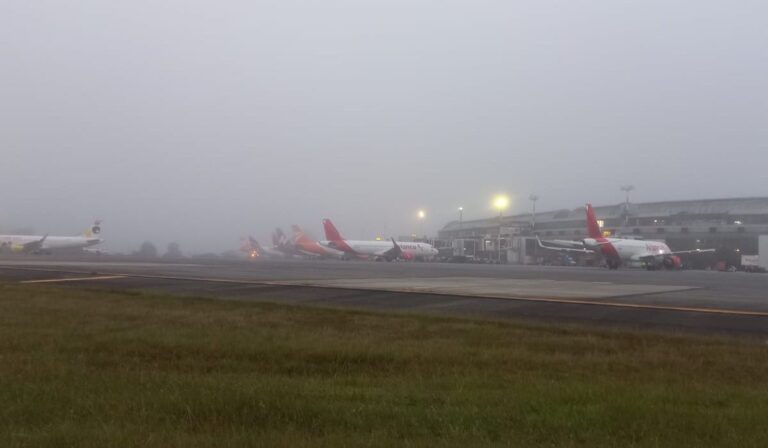 Suspendidas operaciones en el Aeropuerto de Rionegro