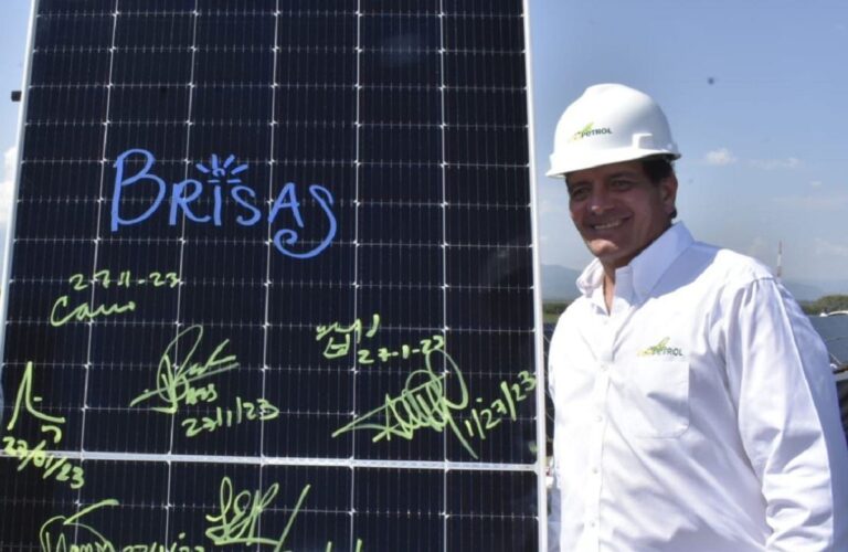Ecopetrol y AES Colombia inauguraron ecoparque de energía solar Brisas en Huila