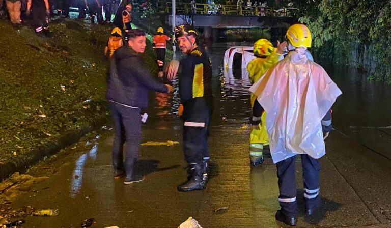 Emergencia por lluvias en Medellín: esto fue lo que pasó en la noche del 14 de enero