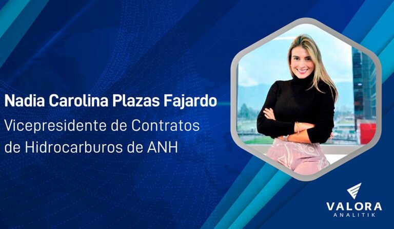 Nadia Carolina Plazas será la nueva vicepresidente de Contratos de Hidrocarburos de ANH