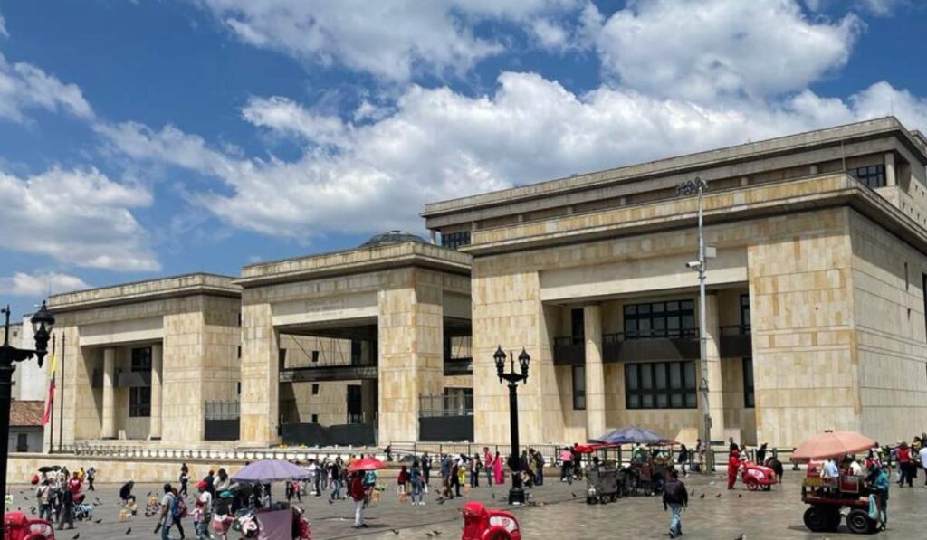 Palacio de Justicia de Colombia deonde funcionan la Corte Suprema, Corte Constitucional y Consejo de Estado