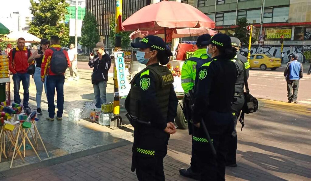Presencia de más policías y herramientas tecnológicas en Bogotá.