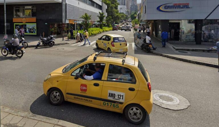 Multas por pico y placa de taxis en Bucaramanga inician este 16 de febrero