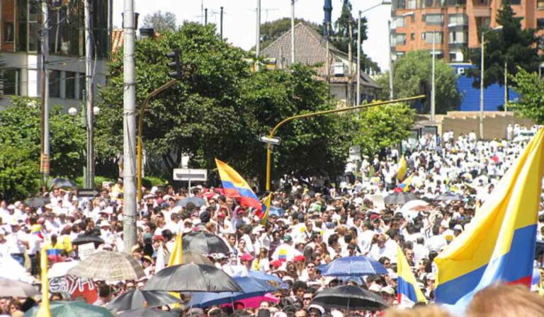 Estos serán los puntos de concentración de las marchas del 15 de febrero en Colombia