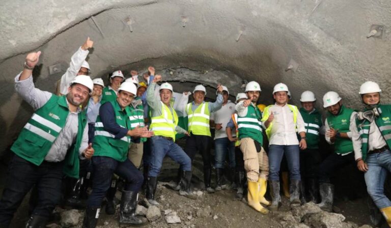 Megaproyecto túnel del Toyo (Antioquia) logra importante avance en su construcción
