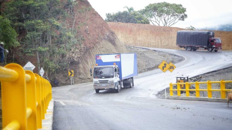 Conexión Panamericana: habilitan 2 kilómetros de la vía provisional