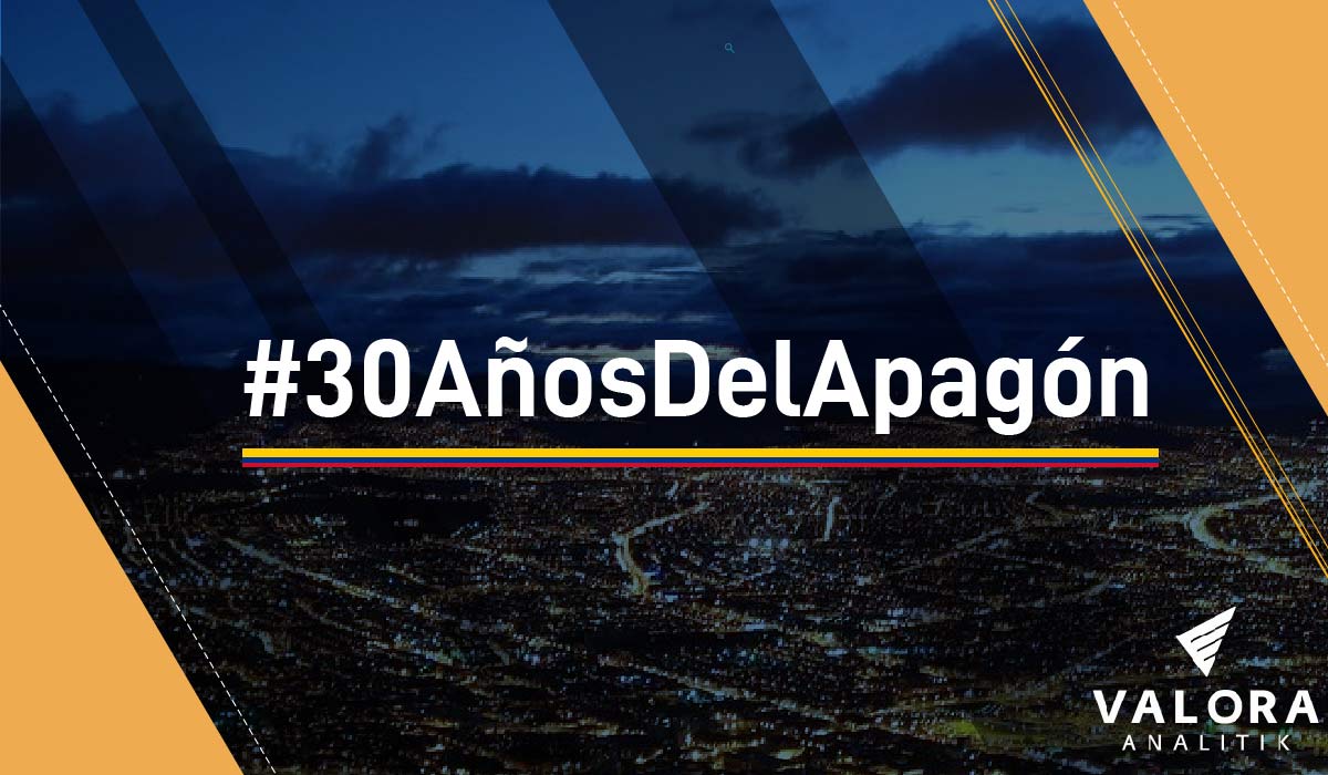 30 años del apagón en Colombia
