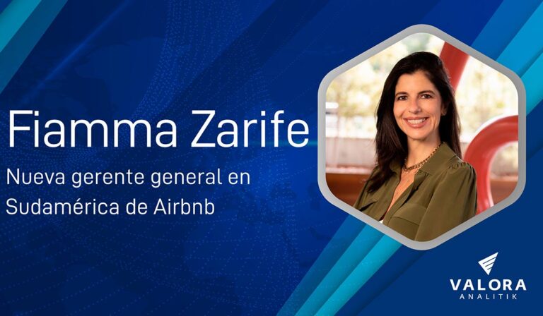 Fiamma Zarife, nueva gerente general en Sudamérica de Airbnb