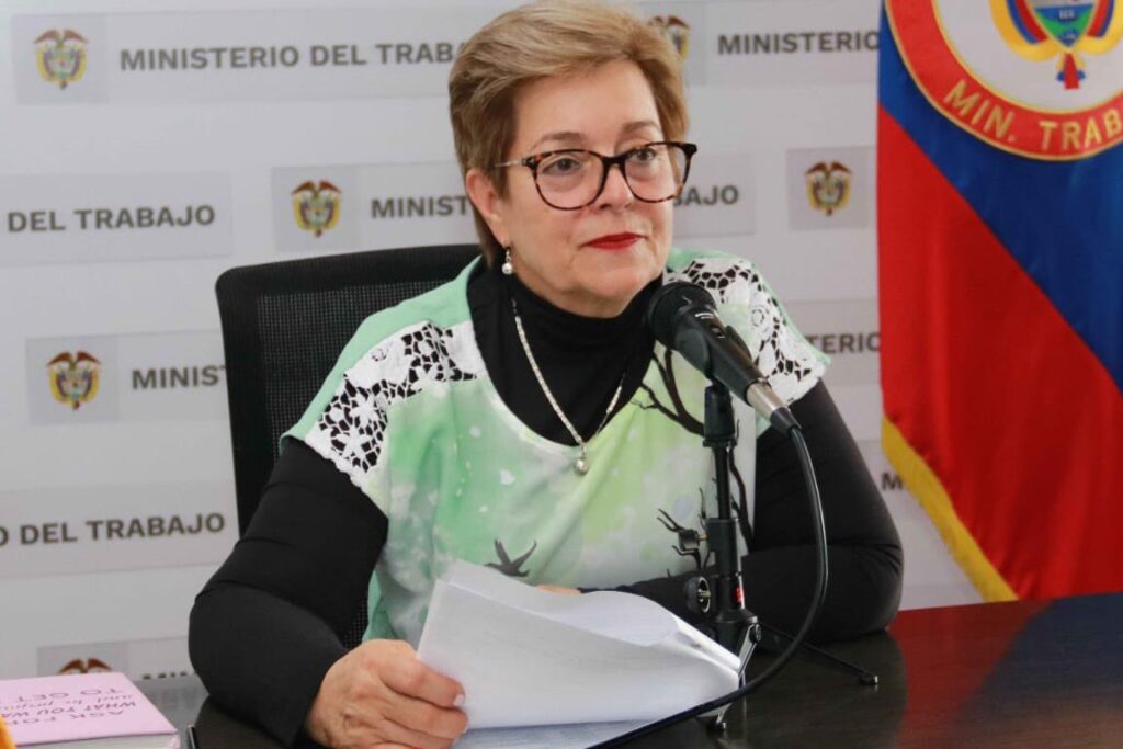 Gloria Inés Ramírez, ministra del Trabajo, sostuvo encuentro con centrales obreras y empresarios en el marco de la reforma pensional en Colombia