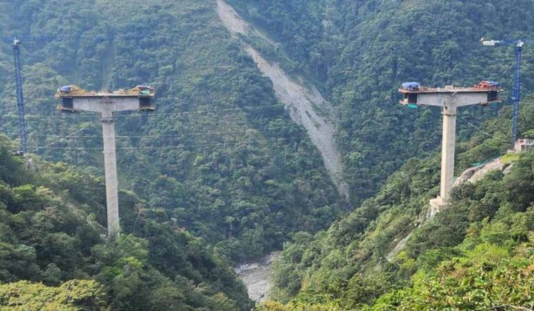 Nuevo puente Chirajara en vía Bogotá – Villavicencio ya tiene fecha de terminación