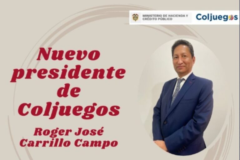 Roger José Carrillo, nuevo presidente de Coljuegos