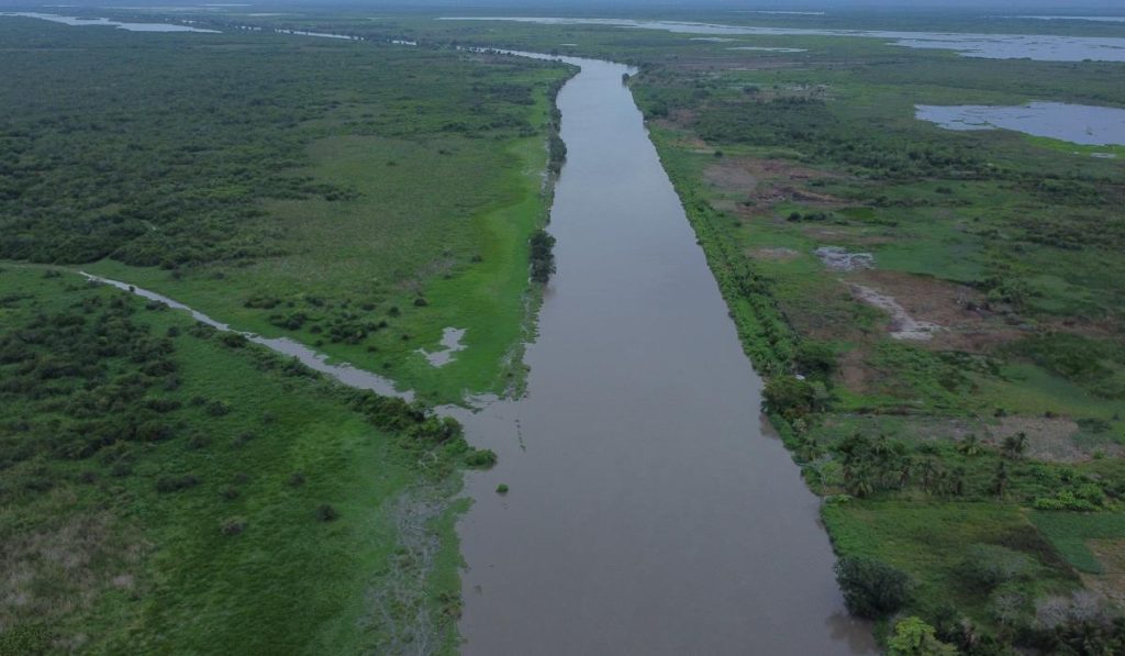 Canal del Dique en Colombia