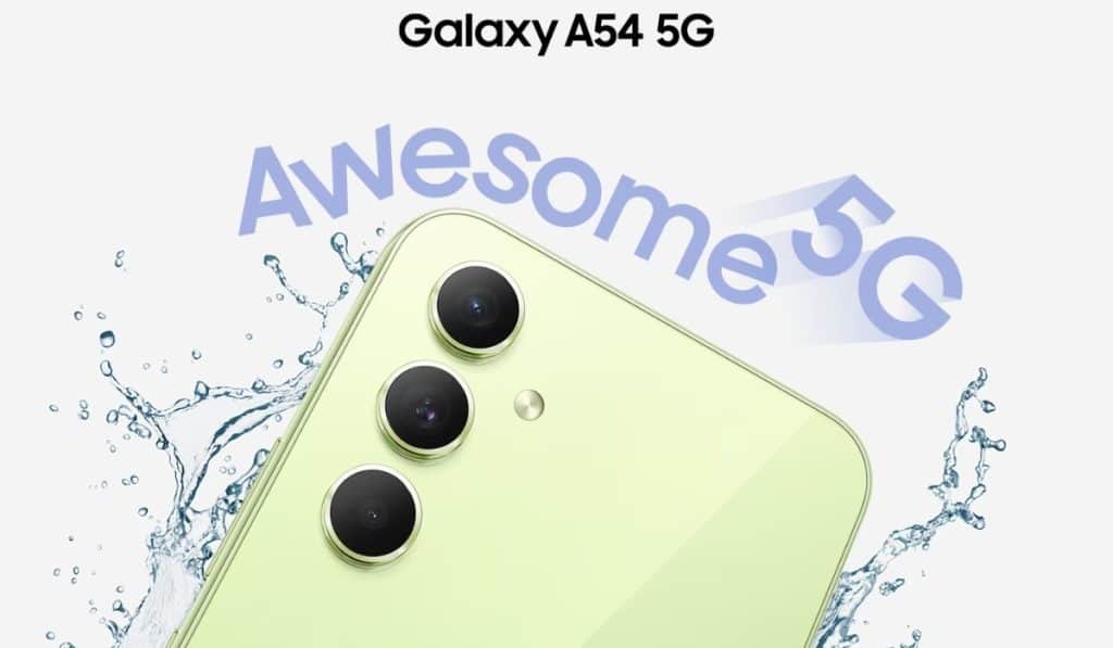 Detalles del Samsung Galaxy A54G